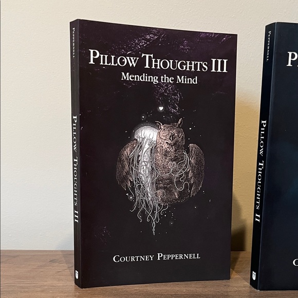 Pillow Thoughts Series by - Black and Blue Covers - Picture 4 of 6